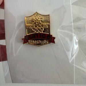 Vintage Sun Ice Calgary 88 Olympic Official Supplier Pin